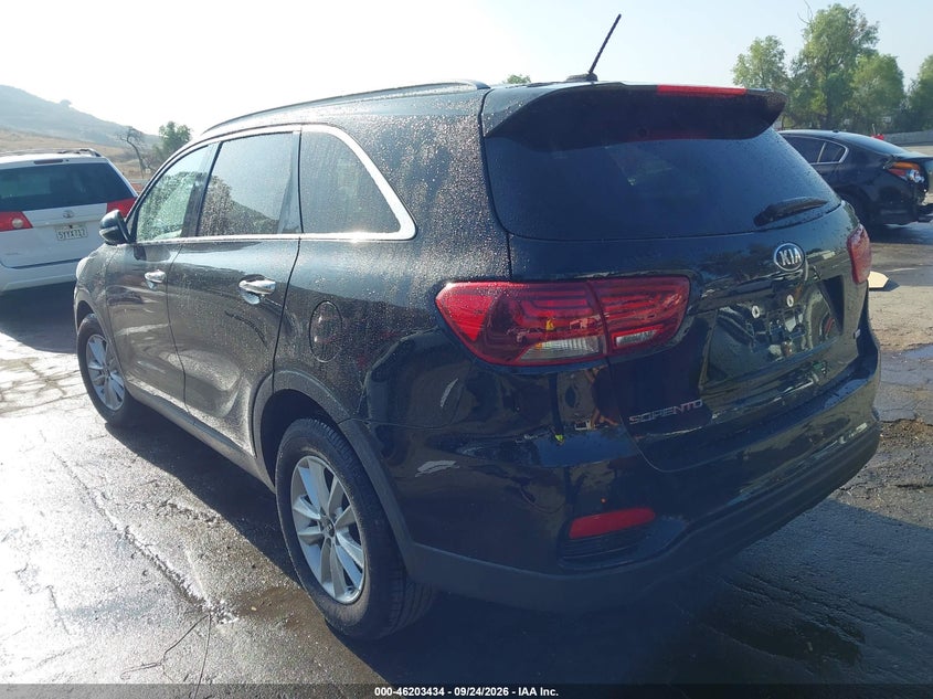 Vin: 5xypg4a38lg702897, lot: 46703346, kia sorento 2.4l lx 20203