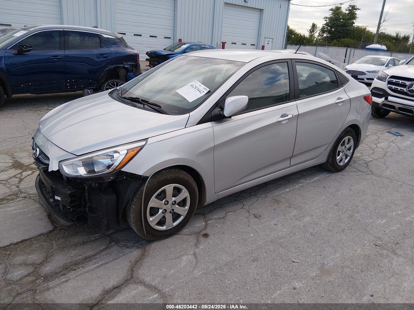 Vin: kmhct4ae3fu901320, lot: 46703354, hyundai accent gls 20152