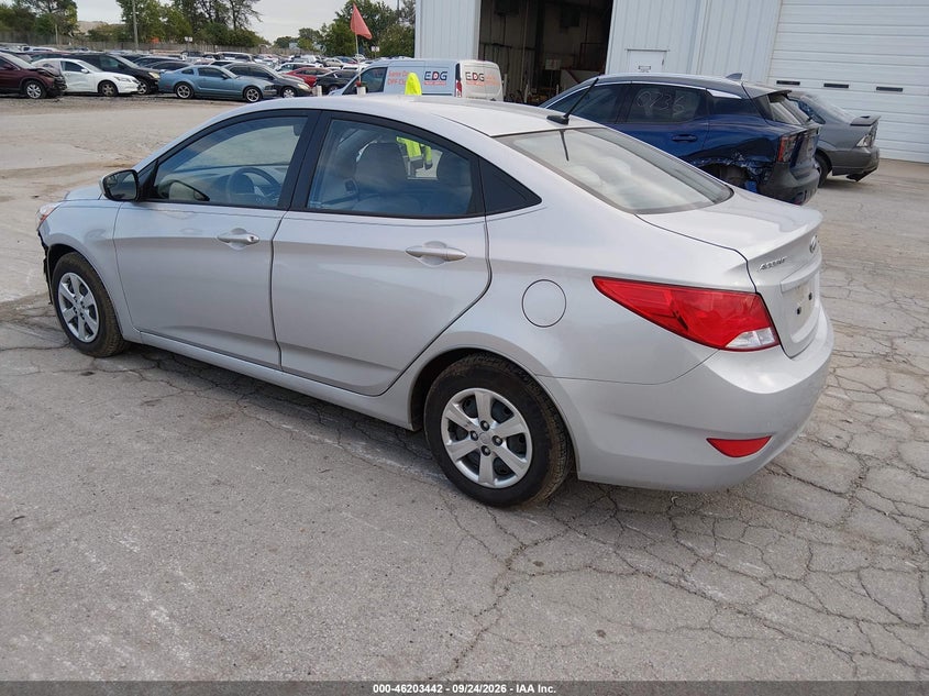 Vin: kmhct4ae3fu901320, lot: 46703354, hyundai accent gls 20153