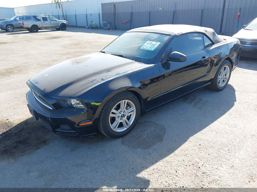 Vin: 1zvbp8em4e5267017, lot: 46703360, ford mustang v6 20142