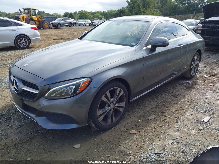 Vin: wddwj4kb1hf440840, lot: 46703368, mercedes-benz c 300 4matic 20172