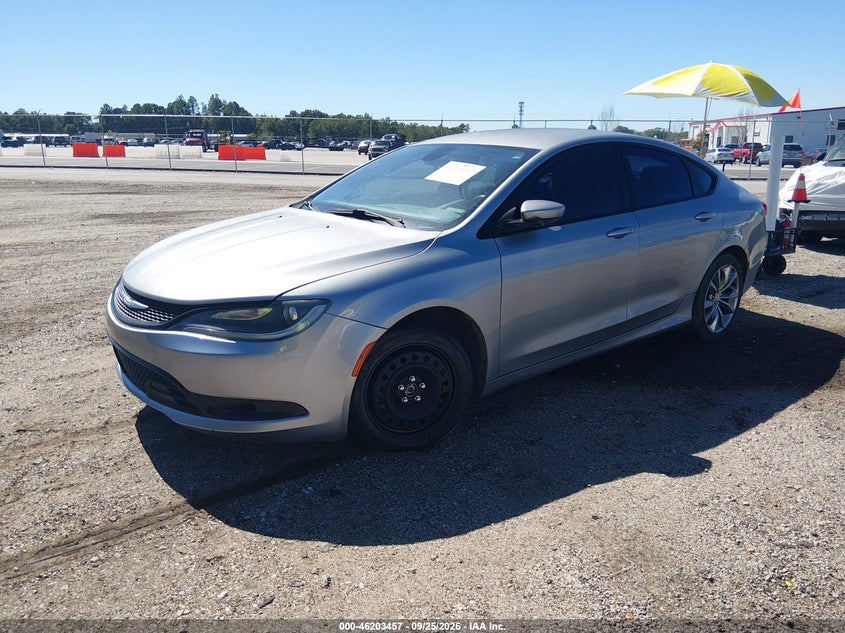 Vin: 1c3cccbg4fn533002, lot: 46703369, chrysler 200 s 20152