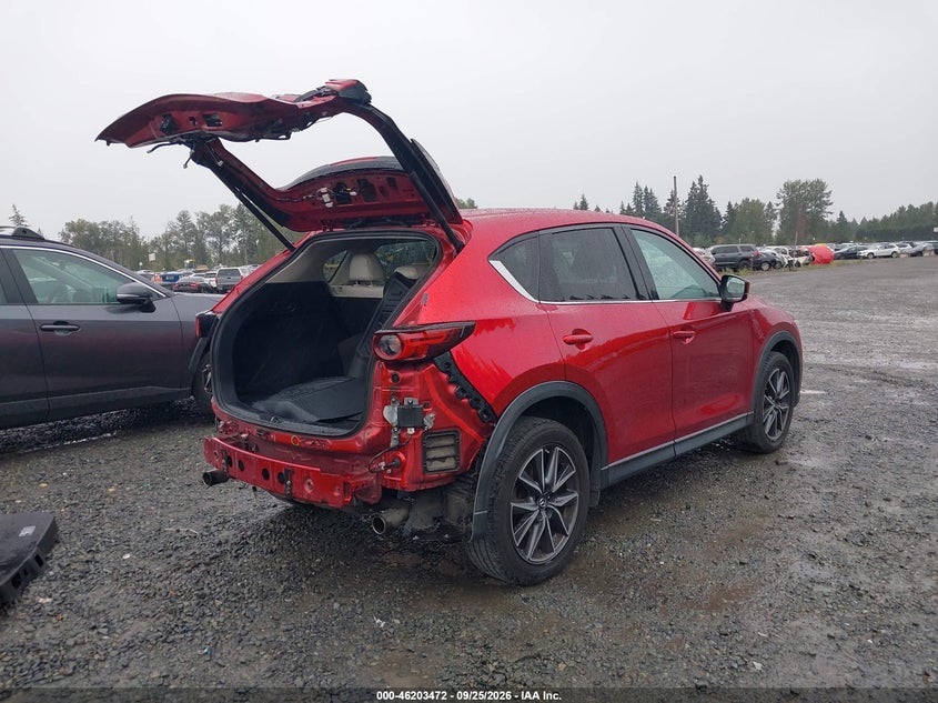 Vin: jm3kfbdl9h0119322, lot: 46703384, mazda cx-5 grand touring 20174