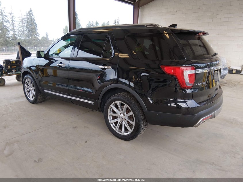 Vin: 1fm5k8fh5ggd29866, lot: 46703390, ford explorer limited 20163