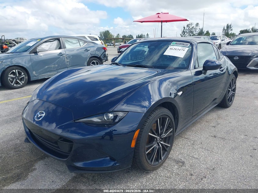 Vin: jm1ndam76s0653376, lot: 46703391, mazda mx-5 miata rf grand touring 20252