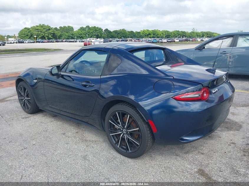Vin: jm1ndam76s0653376, lot: 46703391, mazda mx-5 miata rf grand touring 20253