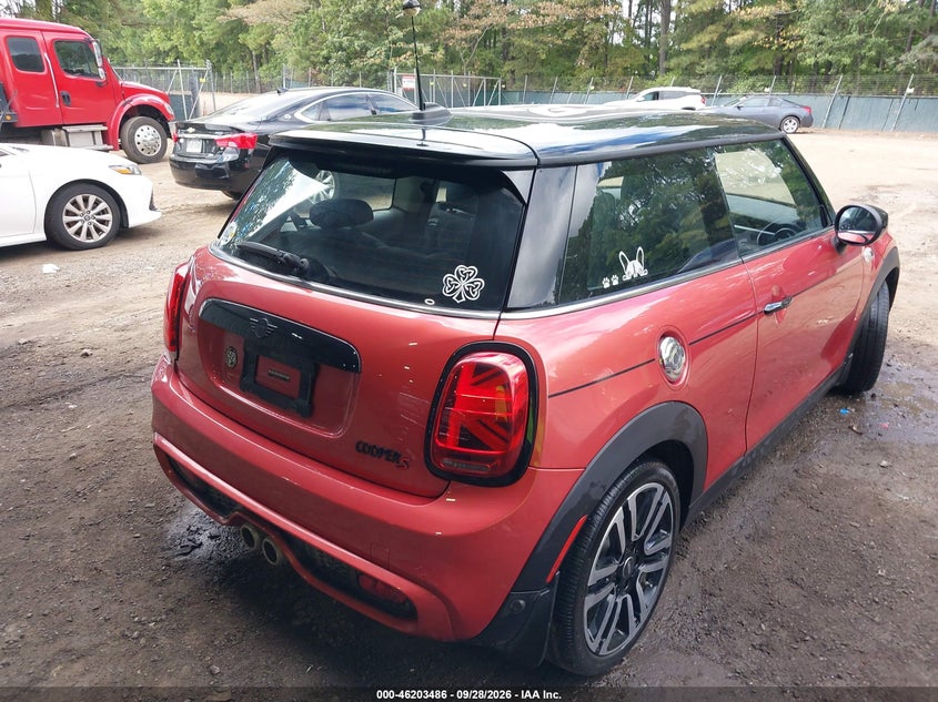 Vin: wmwxr5c05m2n40142, lot: 46703398, mini hardtop cooper s 20214