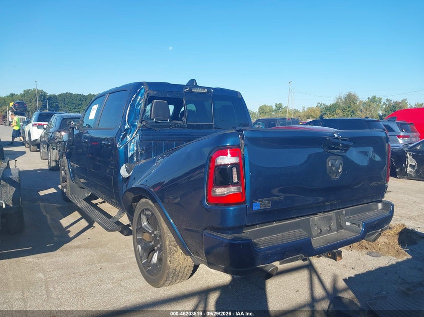 Vin: 1c6srfht5pn678098, lot: 46703431, ram 1500 limited  4x4 5'7 box 20233