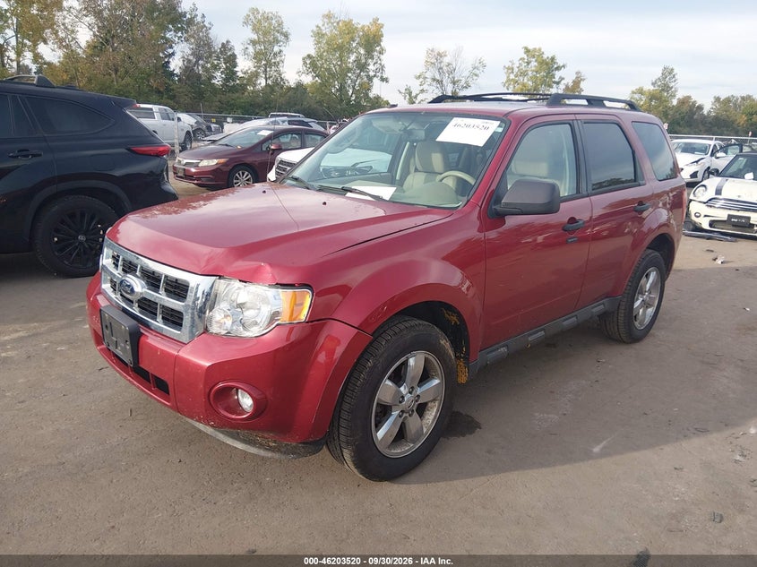2012 Ford Escape Xlt, Front End, IAAI, VIN 1FMCU0DG4CKC63489 — photo 2