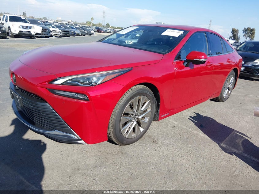 Vin: jtdaaaaa1pa009437, lot: 46703442, toyota mirai xle 20232