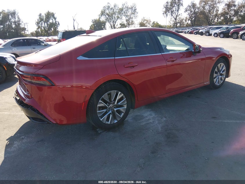 Vin: jtdaaaaa1pa009437, lot: 46703442, toyota mirai xle 20234