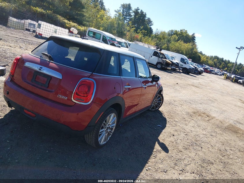 Vin: wmwxu1c5xg2d57491, lot: 46703444, mini hardtop cooper 20164