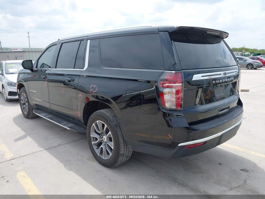 Vin: 1gnscckd3mr402055, lot: 46703485, chevrolet suburban 2wd lt 20213