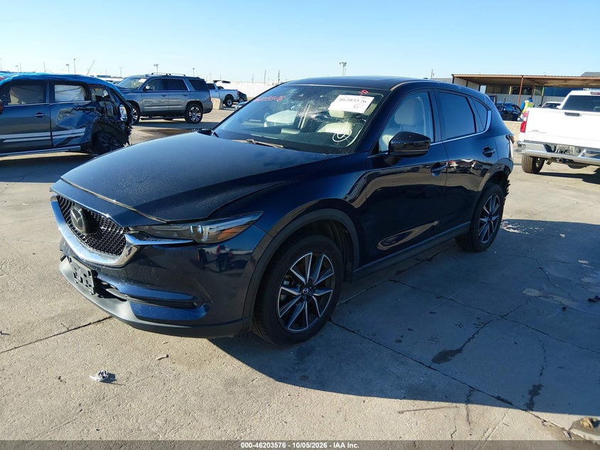 Vin: jm3kfadl5h0184484, lot: 46703488, mazda cx-5 grand touring 20172