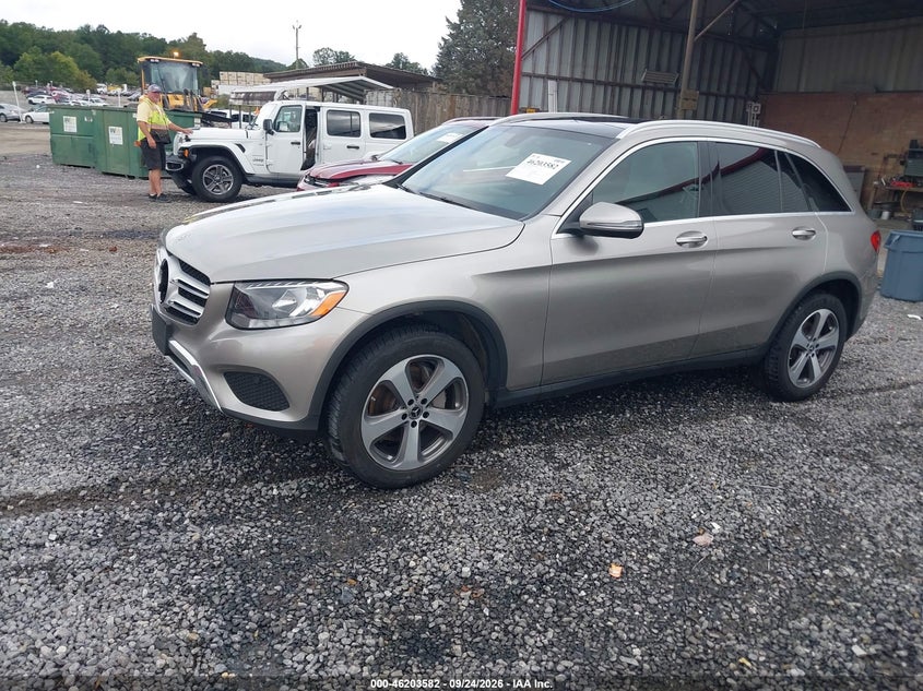 Vin: wdc0g4kb6kv172972, lot: 46703494, mercedes-benz glc 300 4matic 20192