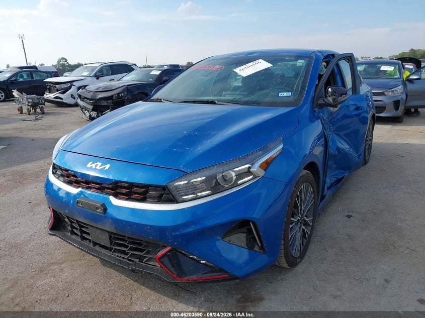 Vin: 3kpf54ad5pe612961, lot: 46703502, kia fuerte gt-line 20232