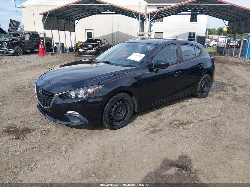 Vin: jm1bm1k77e1179751, lot: 46703510, mazda mazda3 i sport 20142