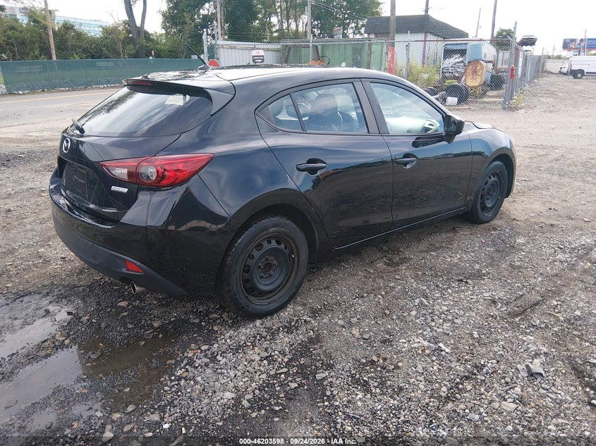 Vin: jm1bm1k77e1179751, lot: 46703510, mazda mazda3 i sport 20144