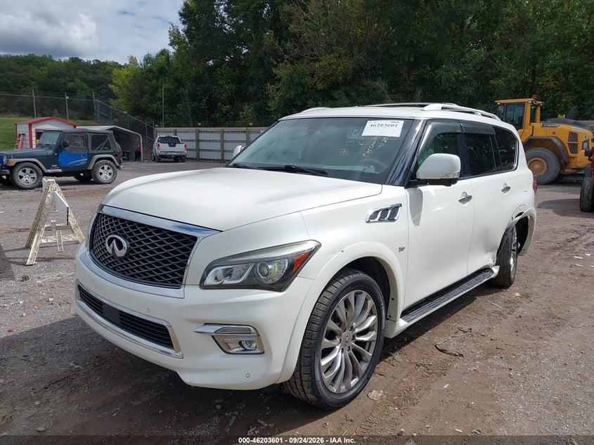 Vin: jn8az2ne7g9122679, lot: 46703513, infiniti qx80 20162