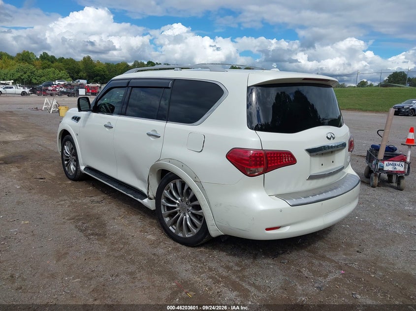 Vin: jn8az2ne7g9122679, lot: 46703513, infiniti qx80 20163