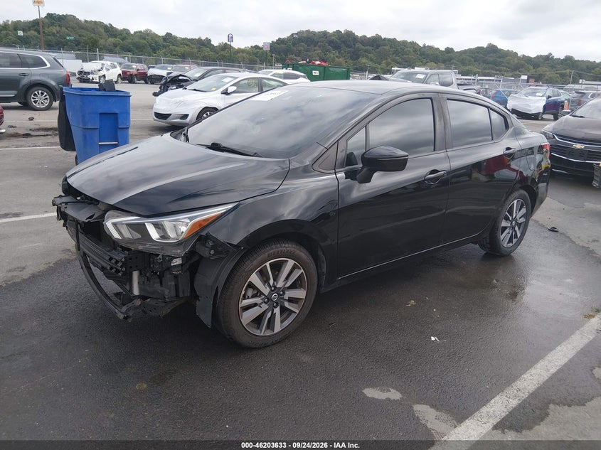 Vin: 3n1cn8ev7ll842314, lot: 46703545, nissan versa sv xtronic cvt 20202