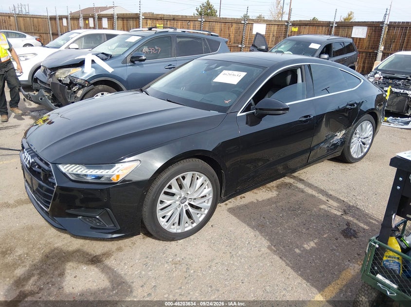 Vin: waus2af27kn079770, lot: 46703546, audi a7 55 premium 20192