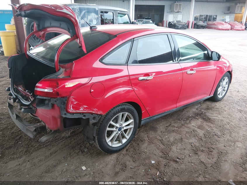 Vin: 1fadp3f29fl307686, lot: 46703549, ford focus se 20154