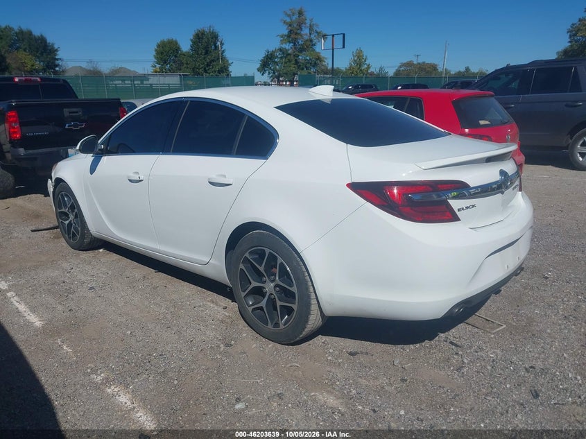 Vin: 2g4gl5exxh9137324, lot: 46703551, buick regal turbo sport touring 20173