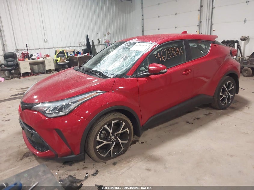 Vin: nmtkhmbx1nr147529, lot: 46703557, toyota c-hr xle 20222