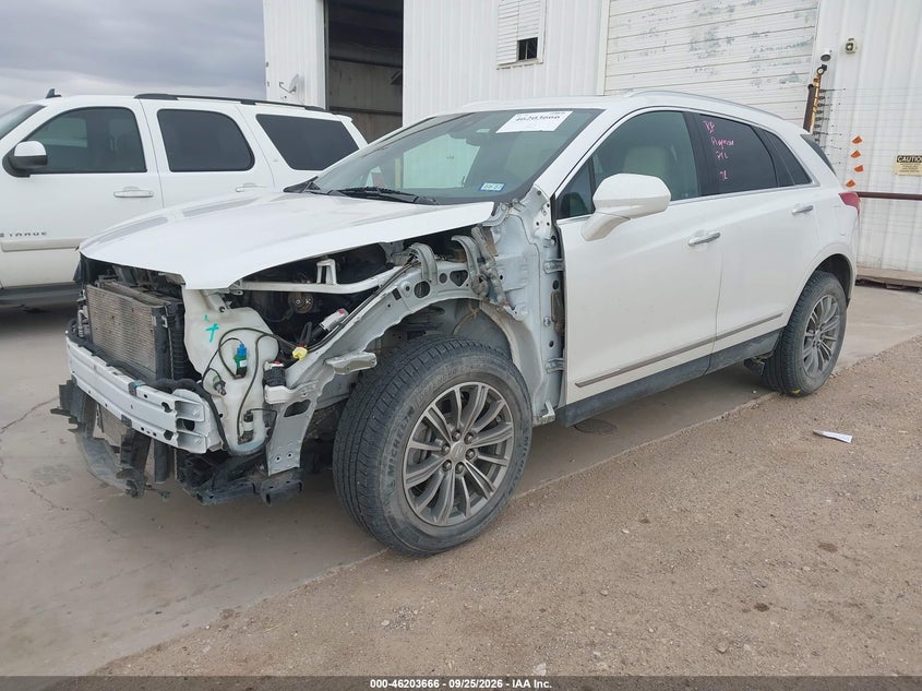 Vin: 1gyknbrs0hz163503, lot: 46703578, cadillac xt5 luxury 20172