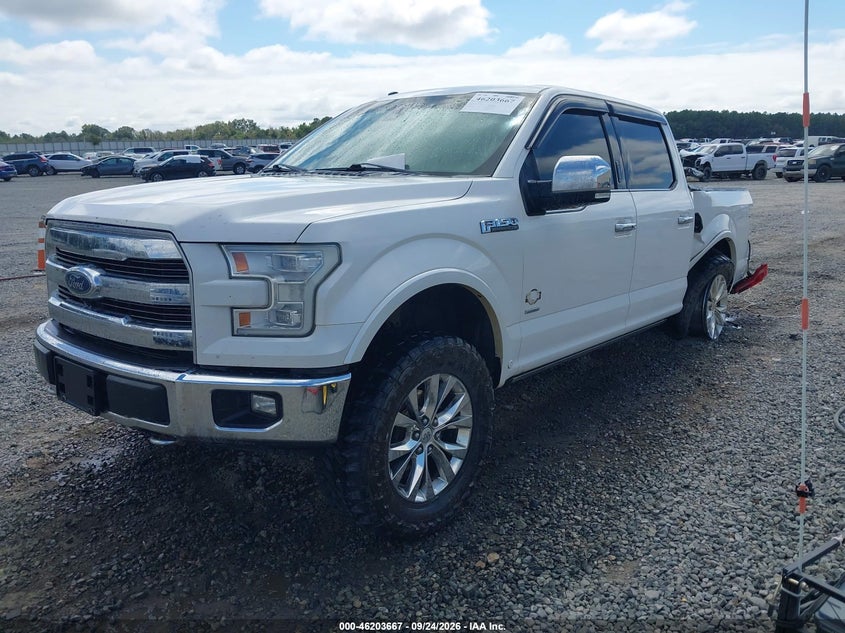 Vin: 1ftew1egxgfa36642, lot: 46703579, ford f-150 king ranch 20162