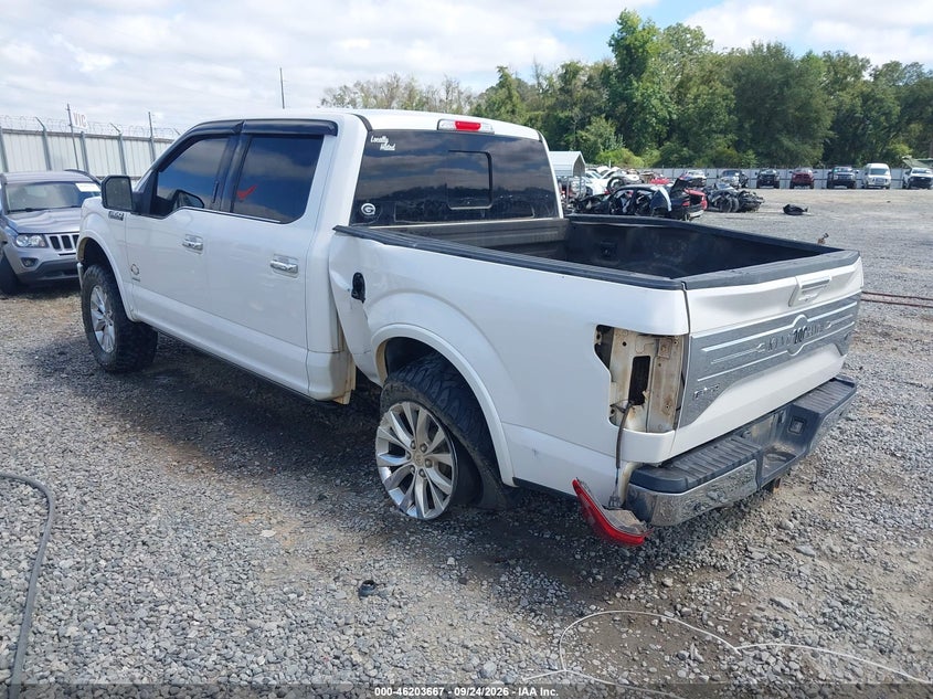 Vin: 1ftew1egxgfa36642, lot: 46703579, ford f-150 king ranch 20163