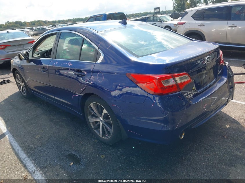 Vin: 4s3bnbl60g3026080, lot: 46703601, subaru legacy 2.5i limited 20163