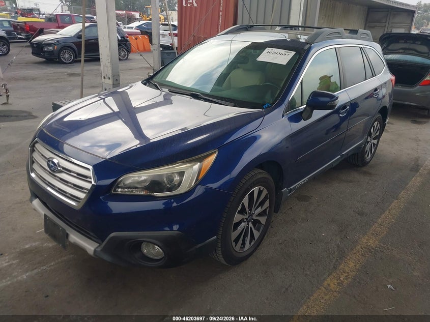 Vin: 4s4bsenc8g3358308, lot: 46703608, subaru outback 3.6r limited 20162