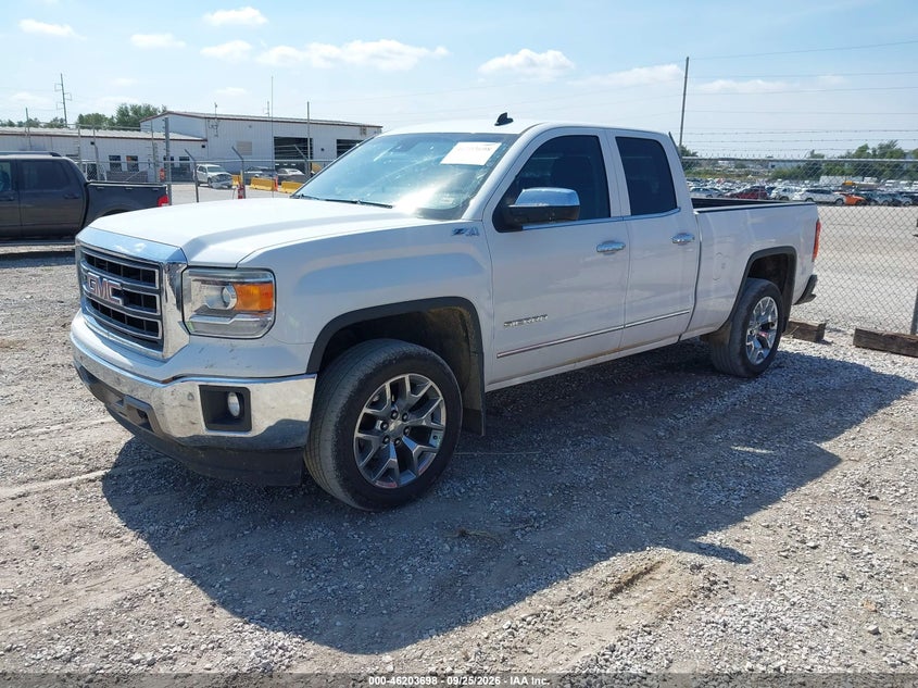Vin: 1gtv2vec9ez127686, lot: 46703610, gmc sierra 1500 slt 20142