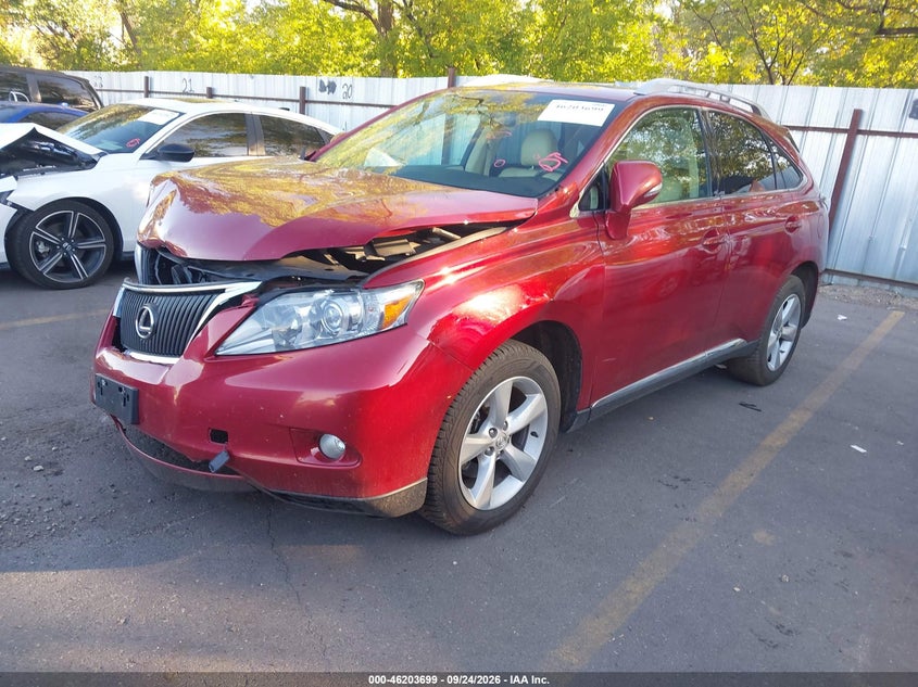 Vin: 2t2bk1ba5ac008032, lot: 46703611, lexus rx 350 20102