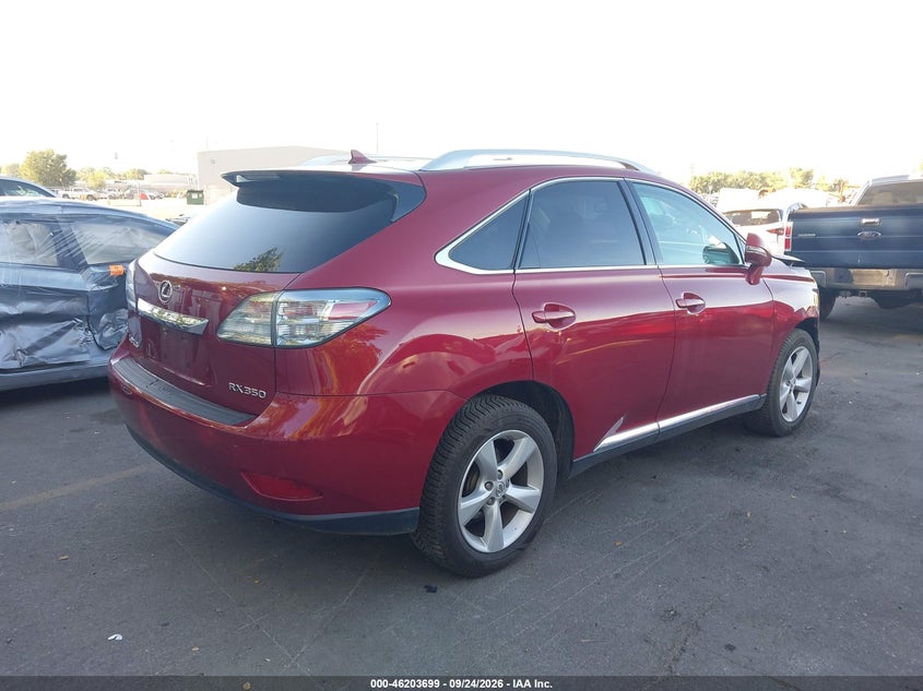 Vin: 2t2bk1ba5ac008032, lot: 46703611, lexus rx 350 20104