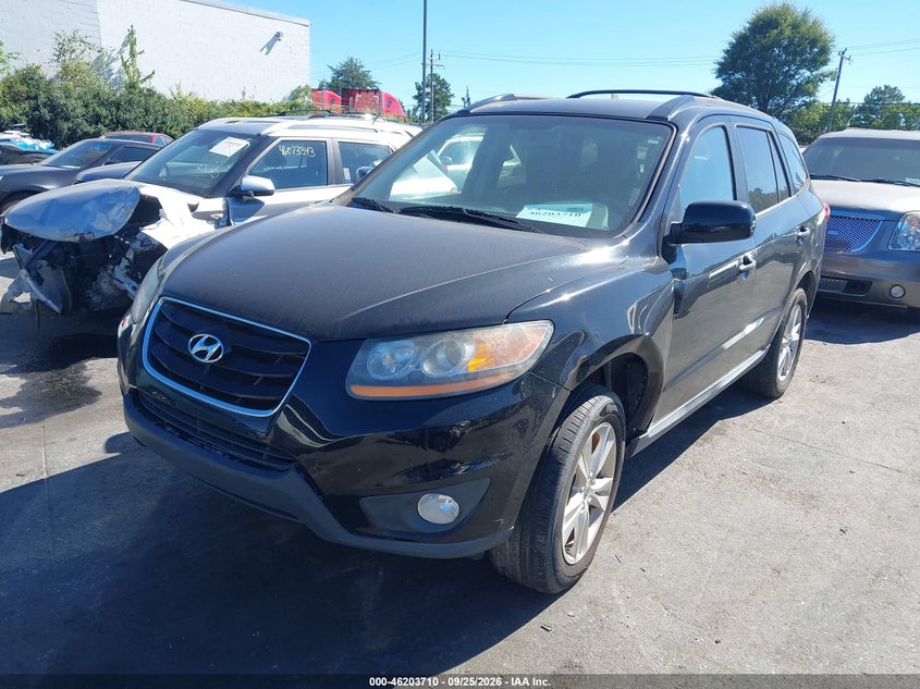 Vin: 5nmsh4agxah358437, lot: 46703622, hyundai santa fe se 20102