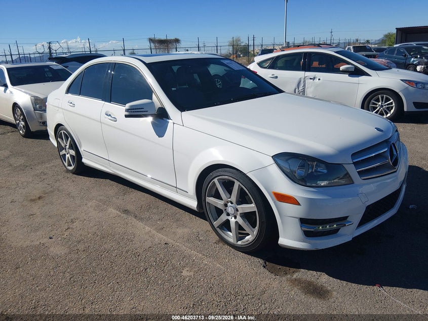Vin: wddgf4hb0da789850, lot: 46703625, mercedes-benz c-class c 250 sport 2013 img_1
