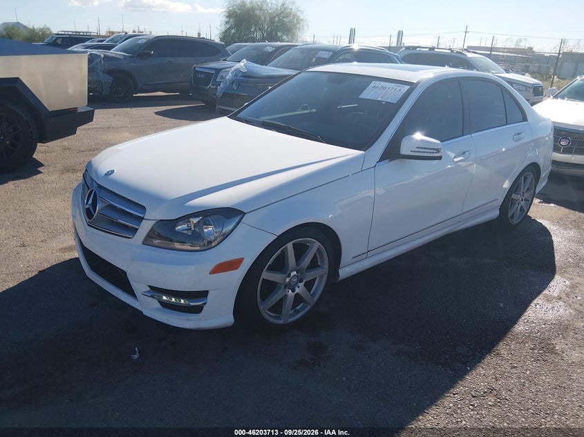 Vin: wddgf4hb0da789850, lot: 46703625, mercedes-benz c-class c 250 sport 20132