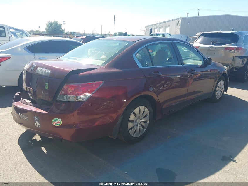 Vin: 1hgcp2f33aa108812, lot: 46703626, honda accord 2.4 lx 20104