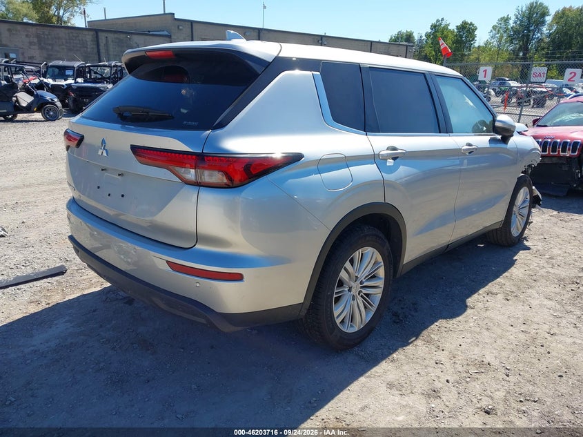 Vin: ja4j4ta80nz007929, lot: 46703628, mitsubishi outlander es 2.5 s-awc 20224