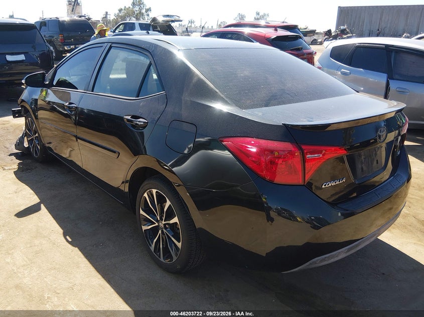 Vin: 2t1burhe1kc135532, lot: 46703634, toyota corolla se 20193