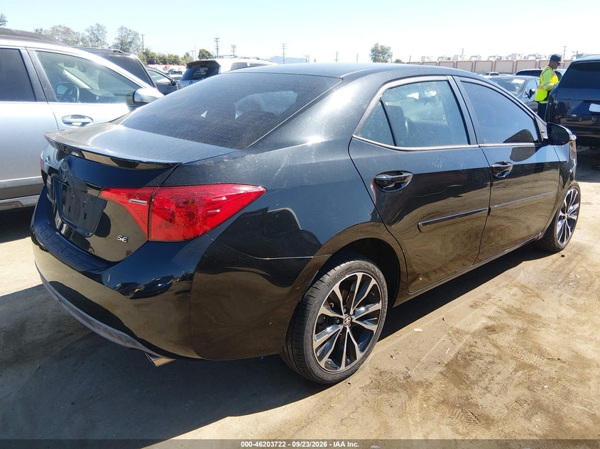 Vin: 2t1burhe1kc135532, lot: 46703634, toyota corolla se 20194