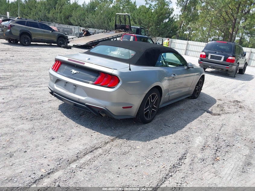 Vin: 1fatp8uh2m5106990, lot: 46703638, ford mustang ecoboost premium 20214