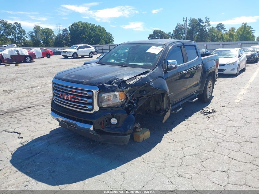 Vin: 1gtg5den0h1306360, lot: 46703646, gmc canyon slt 20172