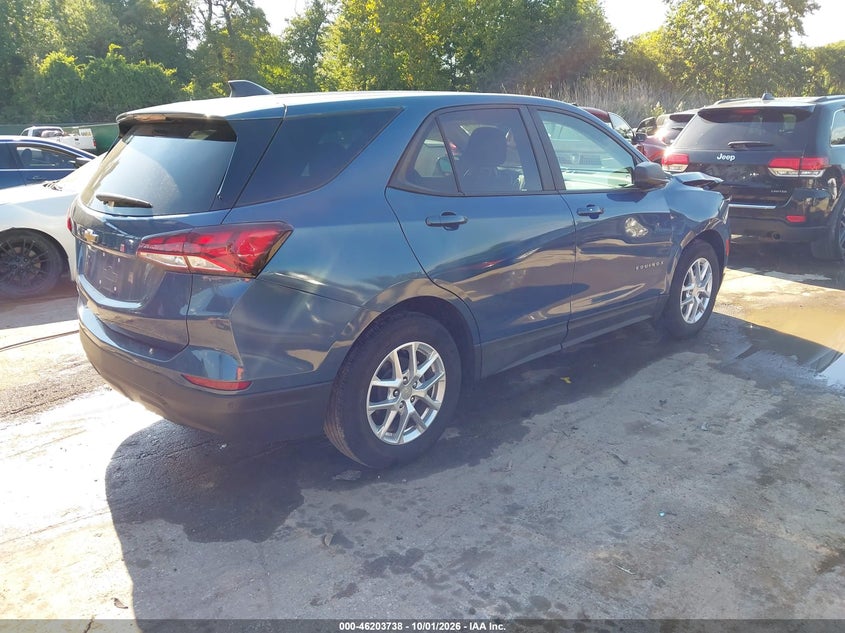 Vin: 3gnaxheg9rl339352, lot: 46703650, chevrolet equinox fwd ls 20244
