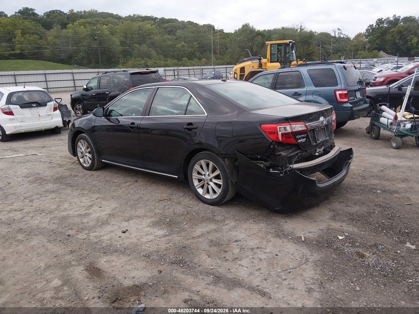 Vin: 4t1bf1fk7du725370, lot: 46703656, toyota camry xle 20133