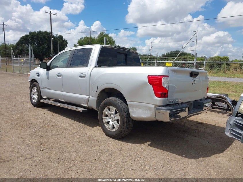 Vin: 1n6aa1ek6hn542409, lot: 46703666, nissan titan sv 20173