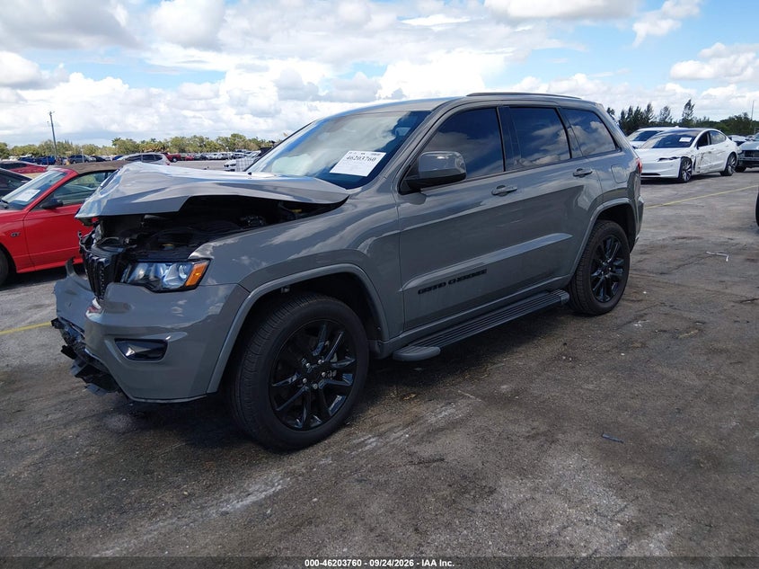 Vin: 1c4rjfag7mc704462, lot: 46703672, jeep grand cherokee laredo x 4x4 20212